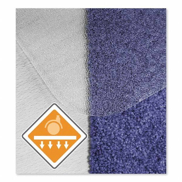 CLEARTEX UNOMAT ANTI-SLIP CHAIR MAT FOR HARD FLOORS/FLAT PILE CARPETS 60 X 48 MPN:FLREC1215020ERA