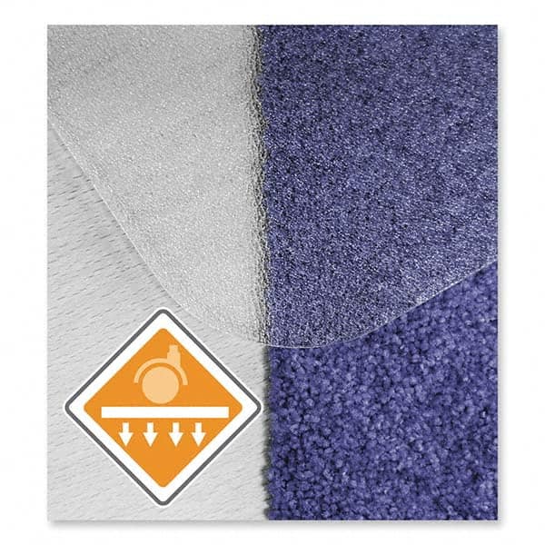 CLEARTEX UNOMAT ANTI-SLIP CHAIR MAT FOR HARD FLOORS/FLAT PILE CARPETS 35 X 47 MPN:FLREC128920ERA