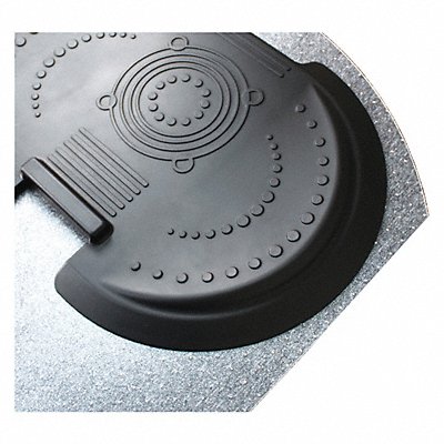 Antifatigue Mat Contoured Black MPN:FCA11S