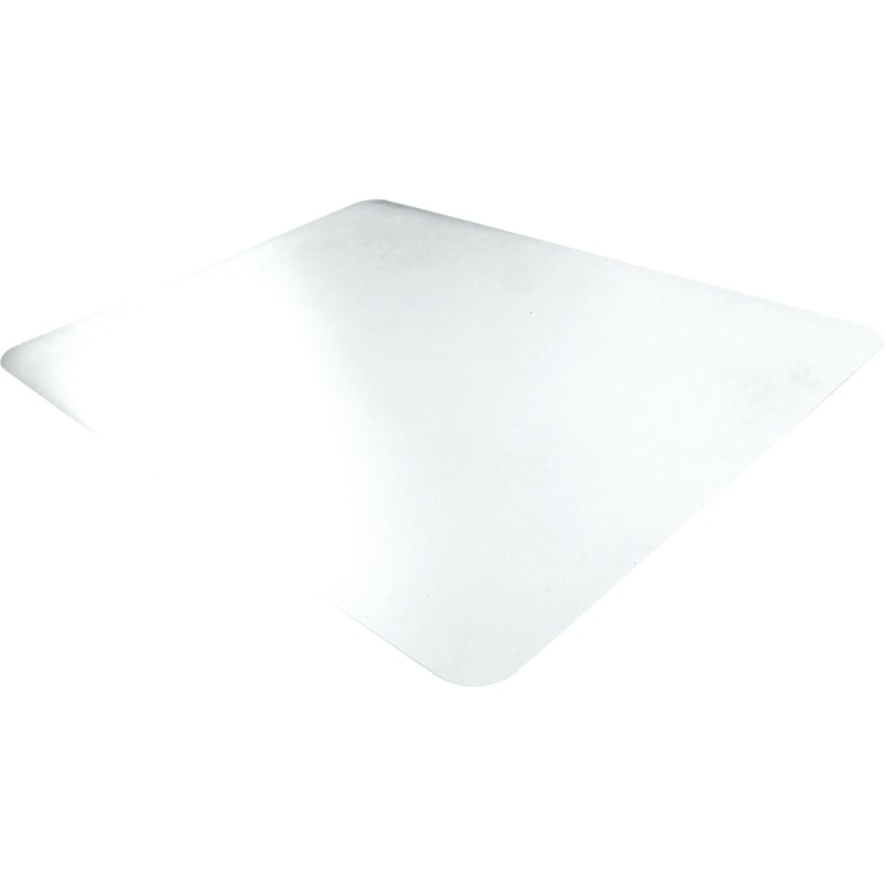 Desktex Polycarbonate Place Mats (set of 4) - 12in x 18in - Clear Rectangular Polycarbonate Desk Pad Pack of 4 - 18in L x 12in W x 0.03in D (Min Order Qty 2) MPN:FPDE12184RA4