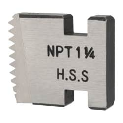 1-1/4 - 11-1/2 NPT, Right Hand, High Speed Steel, Pipe Threader Die MPN:BT-00014