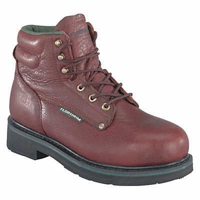 6 Work Boot 10-1/2 D Brown Steel PR MPN:FE665