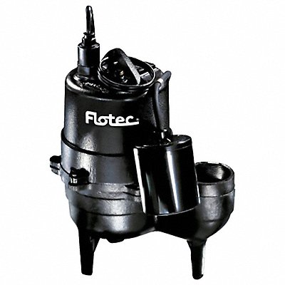 Cast Iron Sewage Pump 115V Thermoplastic MPN:FPSE3601A