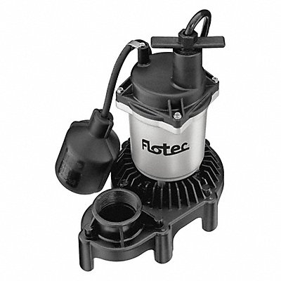 Sump Pump Zinc/Thermoplastic 1/3HP MPN:FPZS33T