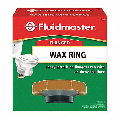 Wax Toilet Bowl Gasket With Flange MPN:7516