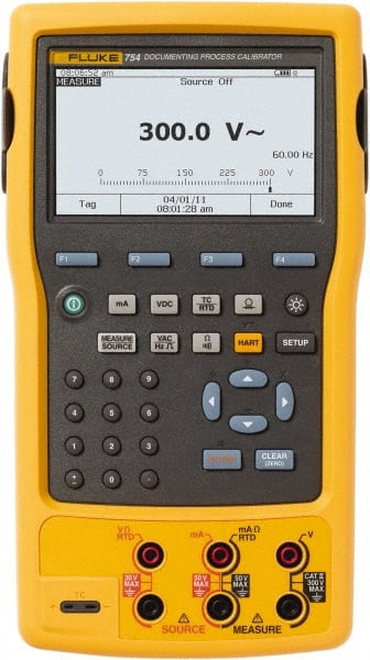 100 mA Measure, 22 mA Source, 10,000 Ohm, 50 kHz Calibrator MPN:FLUKE-754