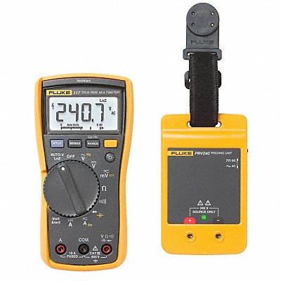 Digital Multimeter Kit 600V 40 MOhms MPN:FLUKE-117/PRV