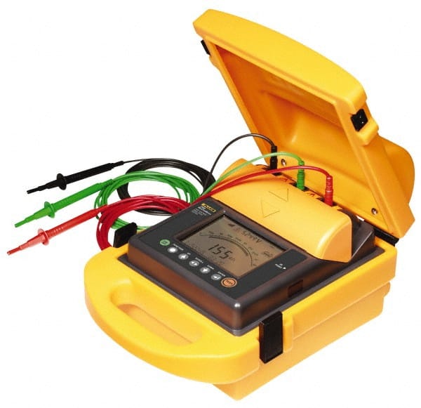 Digital LCD Display, 2,000,000 Megohm Electrical Insulation Resistance Tester & Megohmmeter MPN:FLUKE-1550C