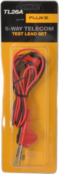 Test Leads Extension: Use with Blade-Shaped Terminals Gripping Terminals Penetrating Larger Gauge Wires Piercing Small Gauge (22-28 AWG) Wires Threaded Terminals & Wire-Wrapped Terminals MPN:TL26A