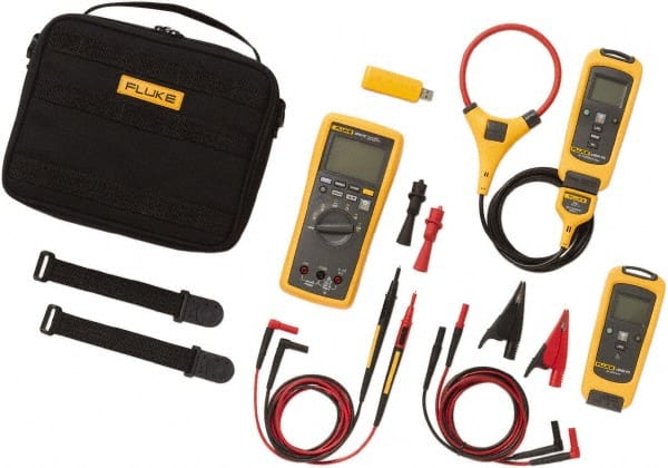 FC Series Wireless Multimeter Kit: 9 Pc, 1,000 Volt, Flex Jaw MPN:FLK-3000FC GM