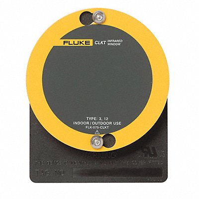 Round Infrared Window 75mm dia Type 3/12 MPN:Fluke-075-CLKT