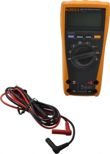 CAT III & CAT IV, Auto Ranging Digital Manual Ranging & True RMS Multimeter: 1,000 VAC/VDC MPN:FLUKE-175 ESFP