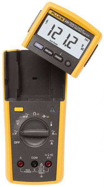 CAT III & CAT IV, Auto Ranging Digital Manual Ranging & True RMS Multimeter: 1,000 VAC/VDC MPN:FLUKE-233