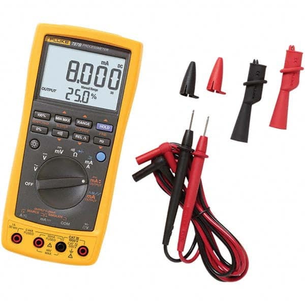 CAT III & CAT IV, Digital Multimeter: 1,000 VDC MPN:FLUKE-787B