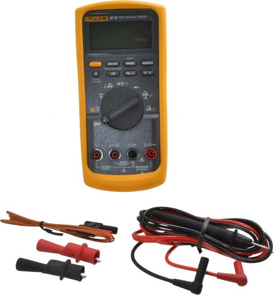 CAT III & CAT IV, Auto Ranging Digital Manual Ranging & True RMS Multimeter: 1,000 VAC/VDC MPN:FLUKE-87V