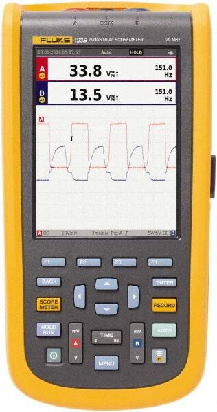 20 MHz 2 Channel Portable Oscilloscope MPN:FLUKE-123B/NA