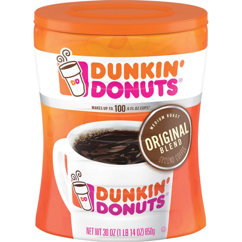 Dunkin Donuts Original Blend Ground Coffee, Medium Roast, 1.87 Lb Per Bag (Min Order Qty 2) MPN:FOL01102