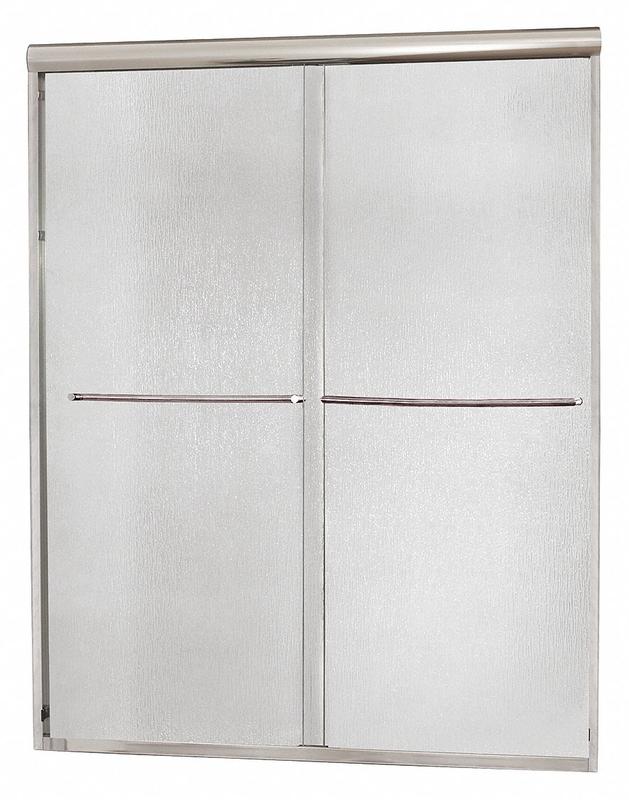 Shower Door Silver Double Slider 65 in CVSS4665-RN-SV