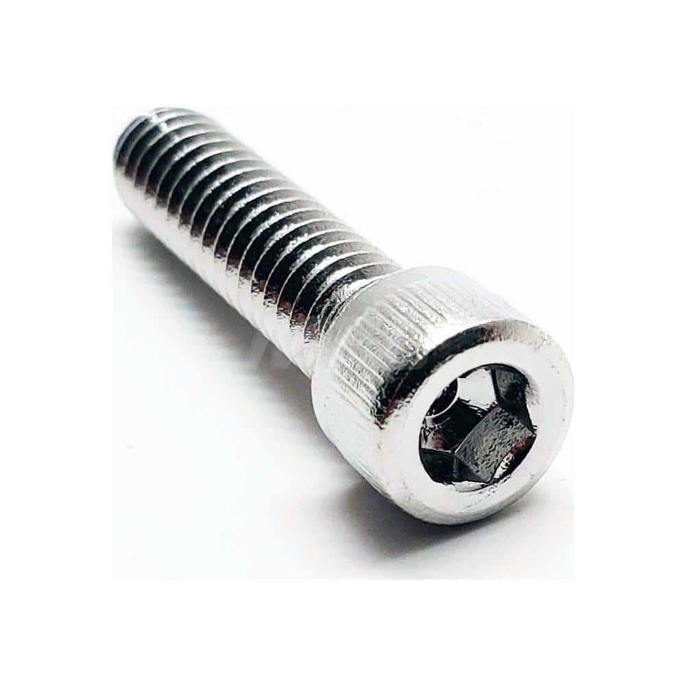 Socket Cap Screw: 1/4-20 Thread, DIN 912, 3/16