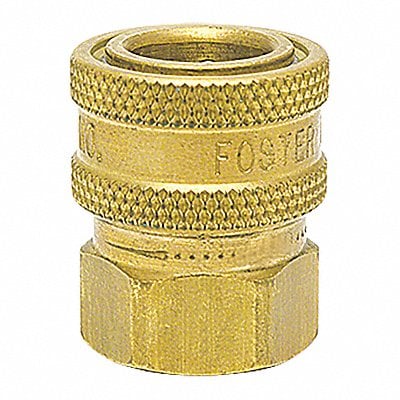 Straight-Thru Brass Socket 1 FPT MPN:100FS