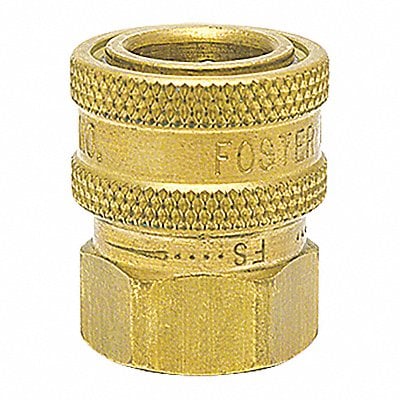 Straight-Thru Brass Socket 1/8 FPT MPN:12FS