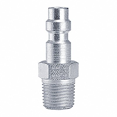 Plug Male Thread 1/8 MPT SS303 MPN:22-2S/S