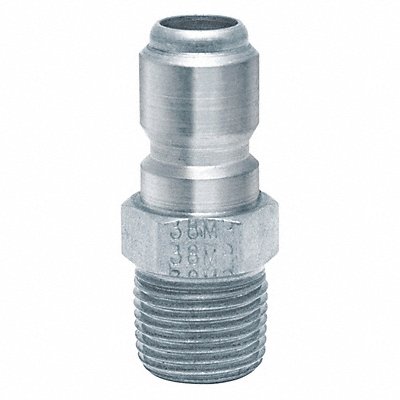 Steel Plug 3/8 MPT MPN:38MP