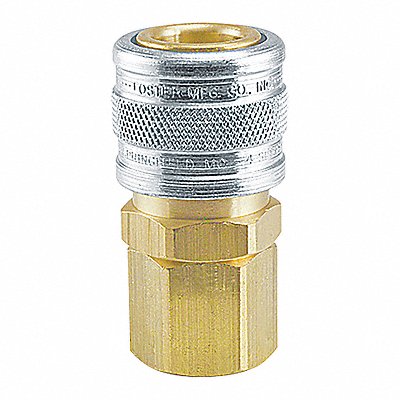 Manual Socket 1/4 FPT Brass/Steel MPN:4004