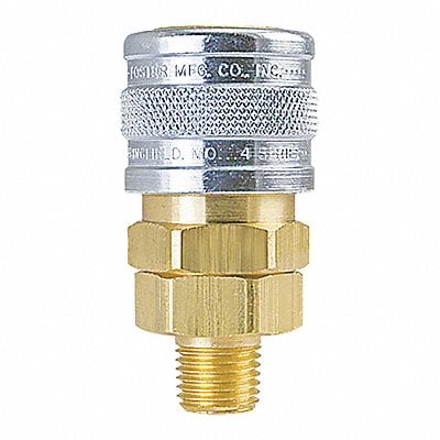 Manual Socket 1/2 MPT Brass/Steel MPN:4504