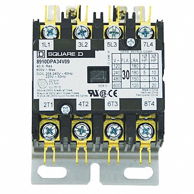 Contactor 480V 40A MPN:58027035