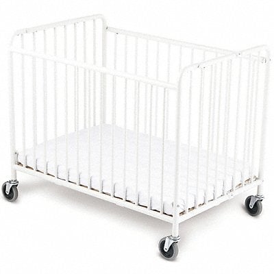 Folding Crib Steel 2 in Mattress MPN:1231090