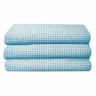 Cot Sheet Standard Gingham PK12 MPN:CS-SS-BG-12