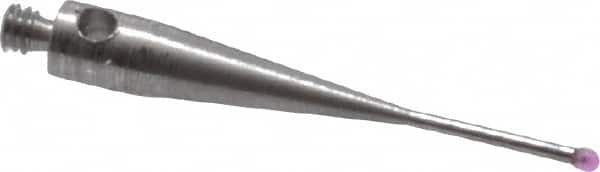 CMM Ball Stylus: 1 mm Ball Dia, 20 mm OAL, M2 MPN:54-772-301