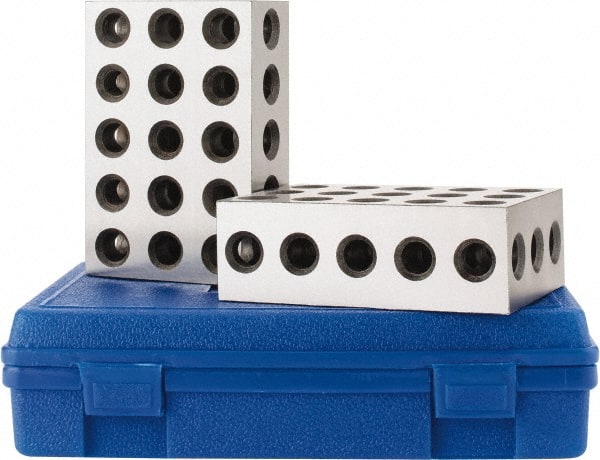 Setup Block: 0.0003 Squareness, Hardened Steel, 2-4-6 Block MPN:52-439-246