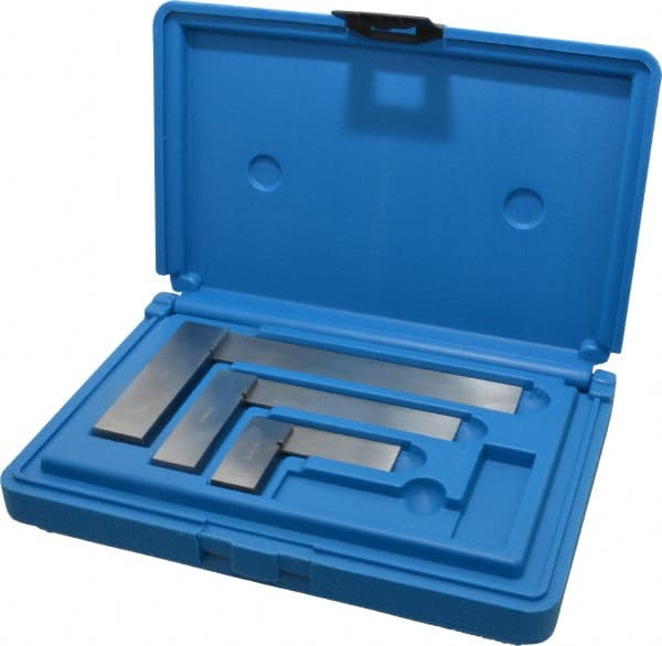 3 Piece, 1-1/2, 3, 4 Inch Base Length, 2, 4, 6 Inch Blade Length, Square Set MPN:52-432-444