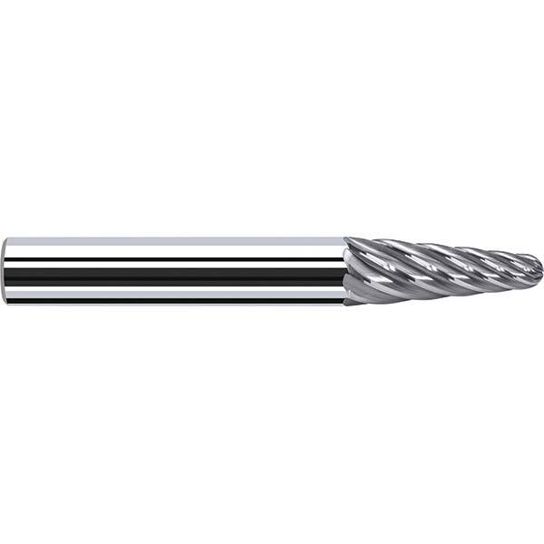 Tapered End Mill: 8 Flutes, Solid Carbide, Tapered End MPN:8530393