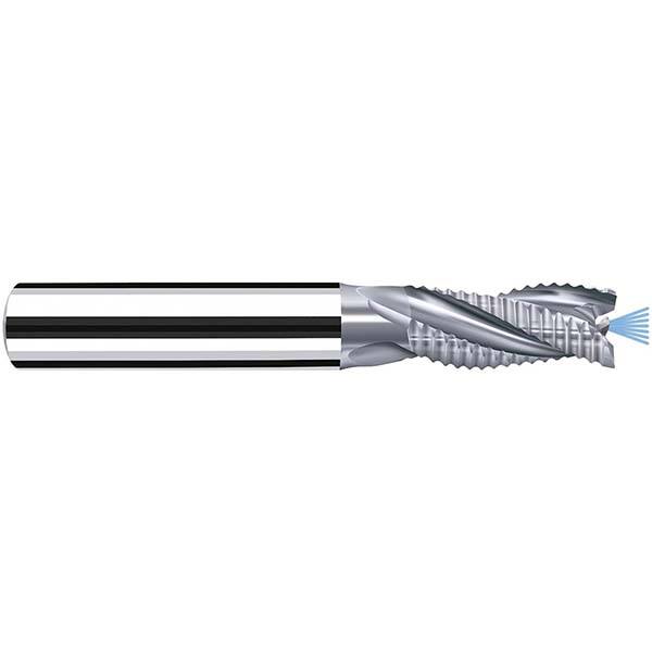 Roughing End Mill: 20 mm Dia, 3 Flutes, Single End, Solid Carbide MPN:15600682