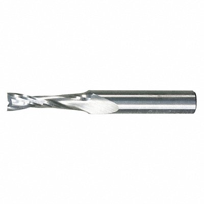 Solid Router Bit 1/4 Spiral Downcut MPN:75-102