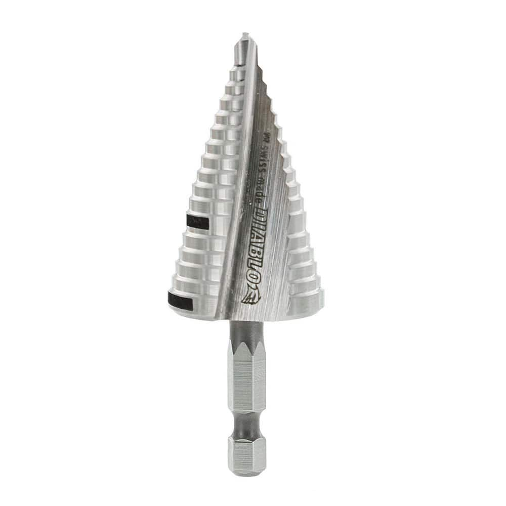 Step Drill Bit: 1-1/8