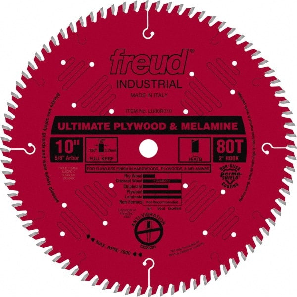 Wet & Dry Cut Saw Blade: 10