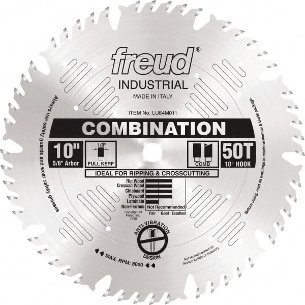 Wet & Dry Cut Saw Blade: 10