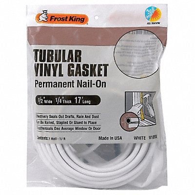 H3961 Weatherstrip 17 ft White MPN:V18WH