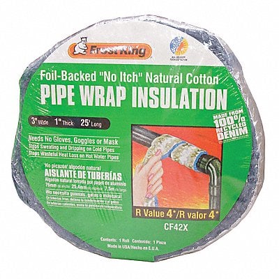 Pipe Wrap 1 In T 3 in W x 25 ft. MPN:CF42X