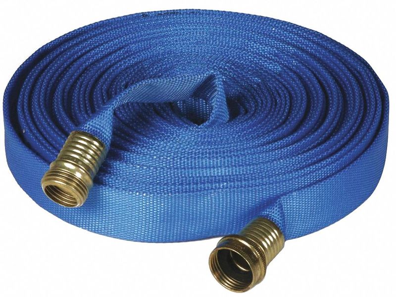 Flat Supply Hose 25 ft L MPN:F-GH25