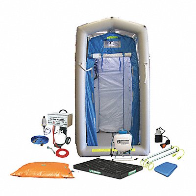 Decontamination Shower Blue 775 lb. MPN:DAT1010S-SYS-NL