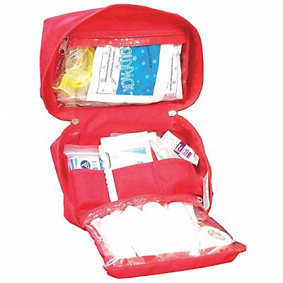 Trauma Kit First Responder Red Nylon MPN:F-EM-34