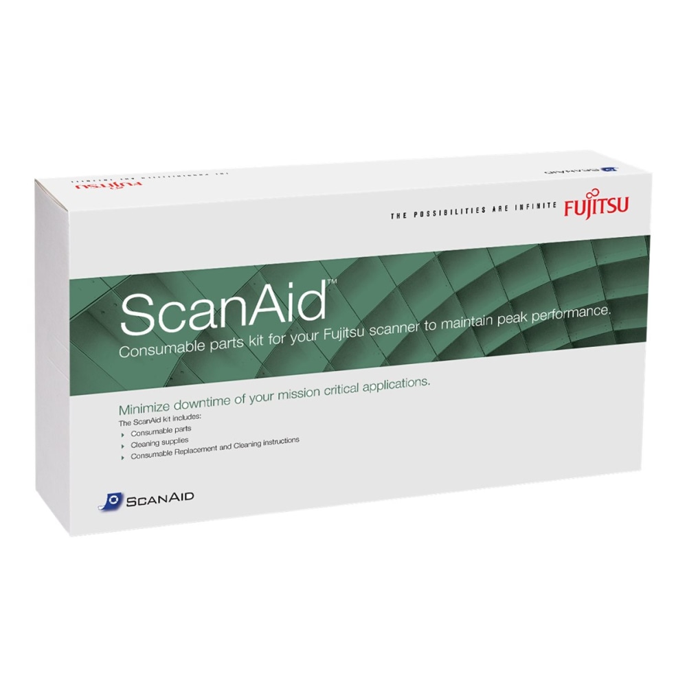 Fujitsu ScanAid Cleaning & Consumable Kit MPN:CG01000-519101