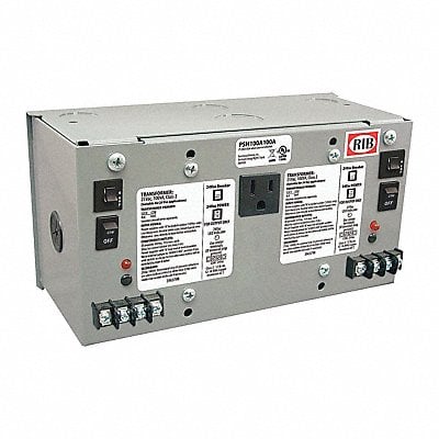 Enclosed Dual 100VA 120VAC-24VAC MPN:PSH100A100A