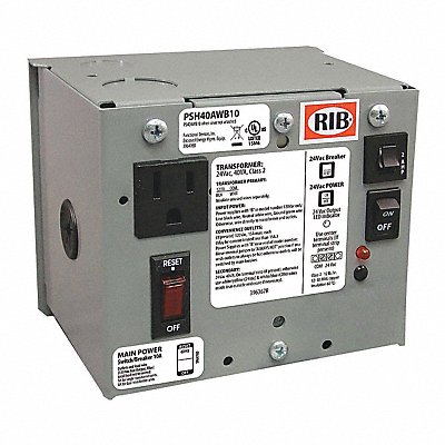 Enclosed Power Supply Single 40VA MPN:PSH40AWB10