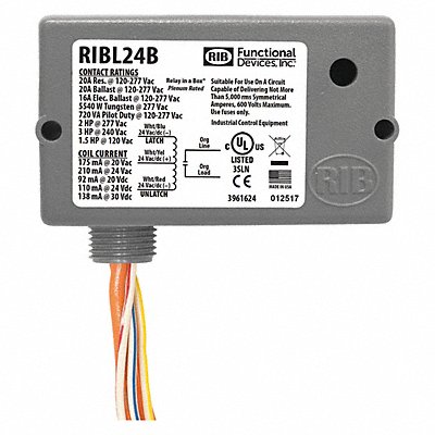 Mechanically Latching Relay 24Vac/DC MPN:RIBL24B